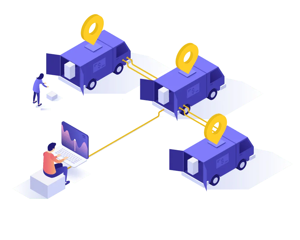 Routes logistics routing